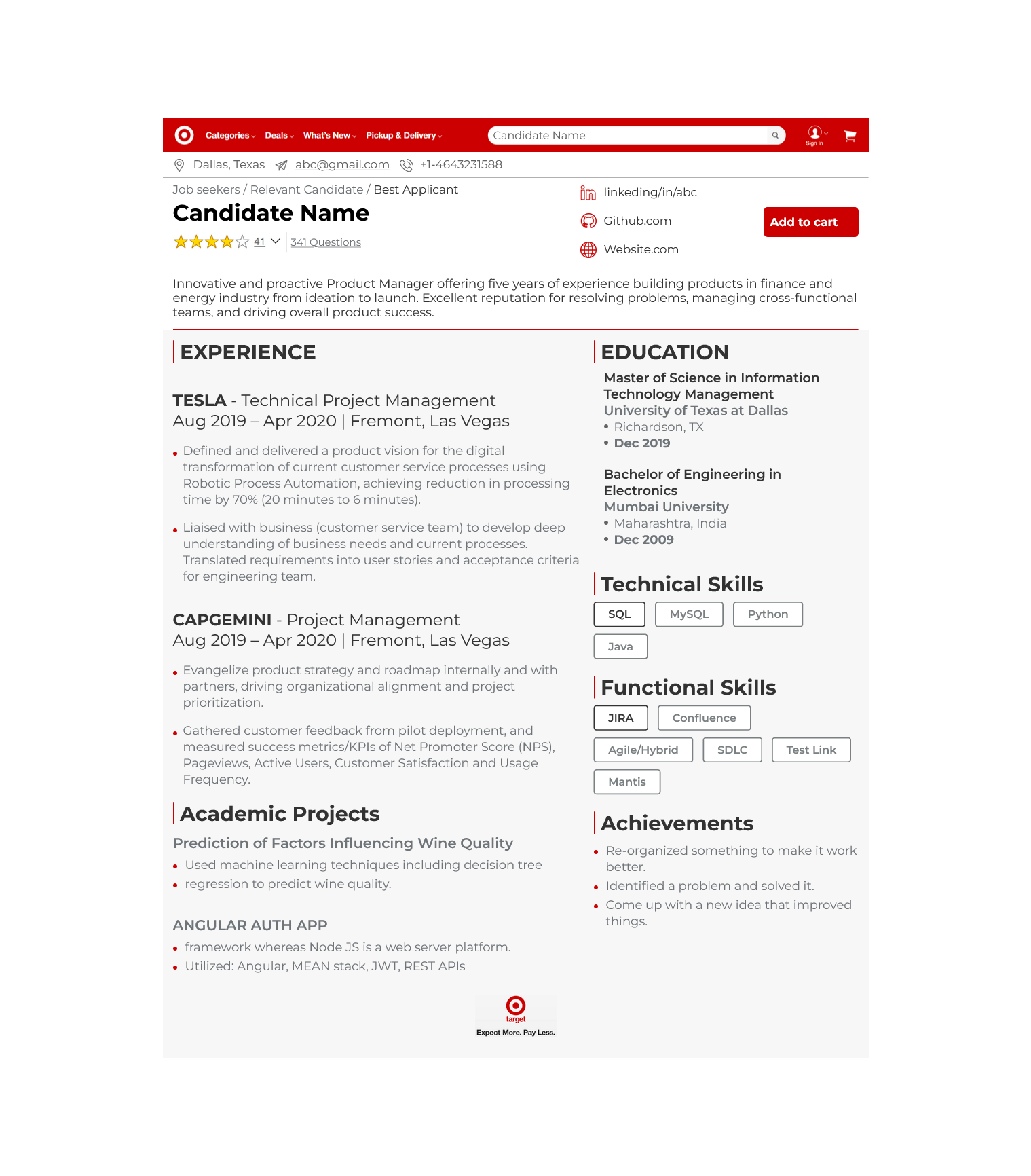 Check out this easytouse resume builder by HiCounselor