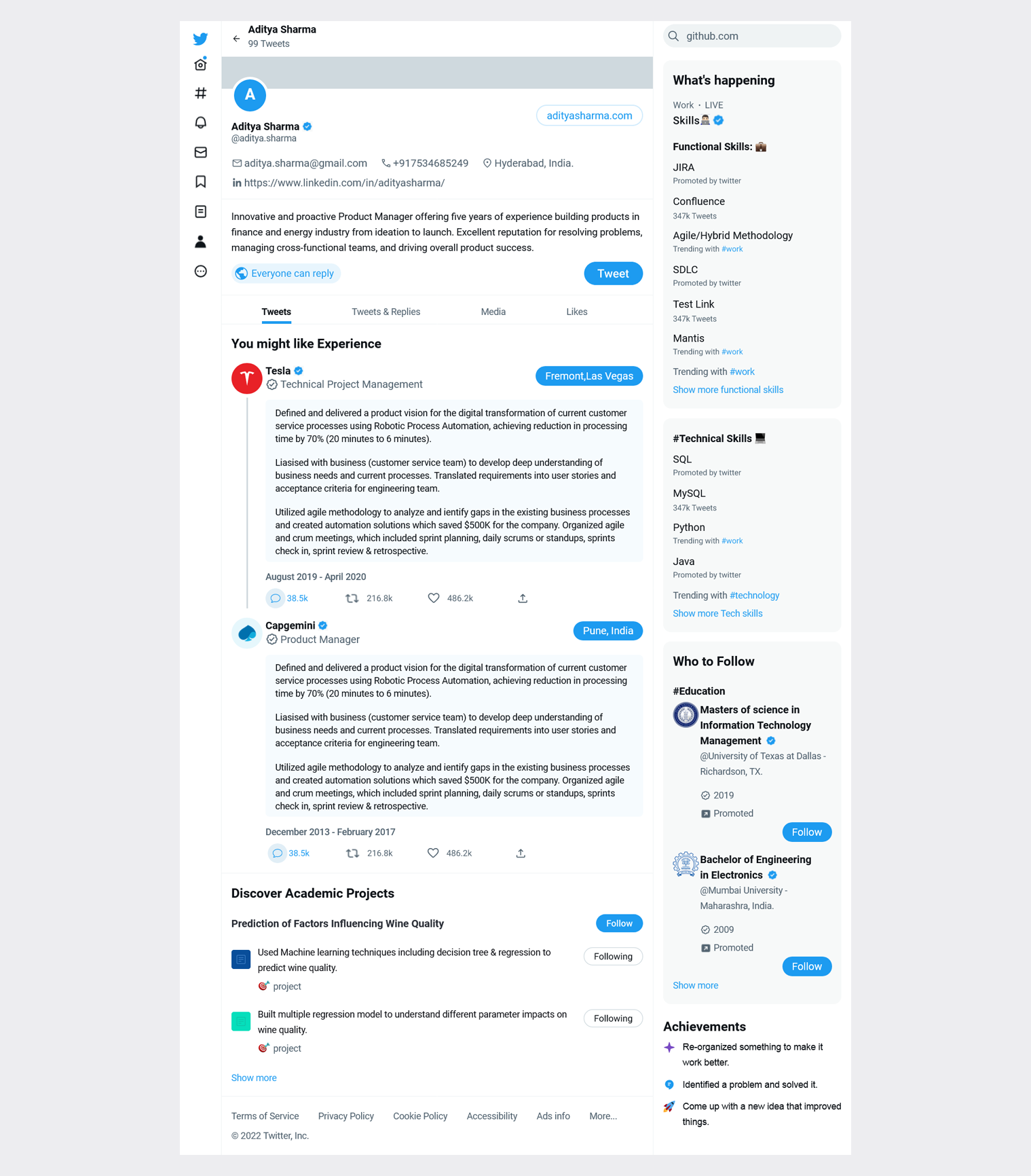 HiCounselor HiCounselor Twitter New Theme Sample Template